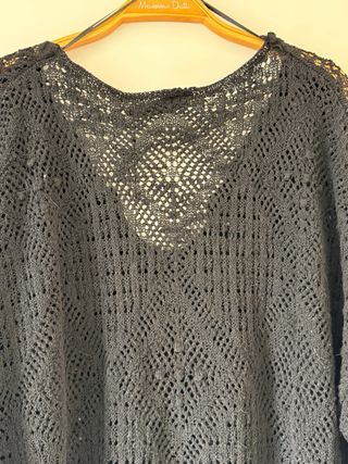 Jersey Zara punto calado talla L