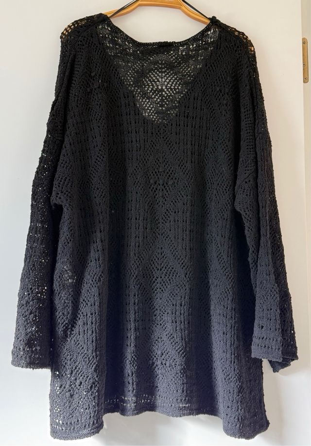 Jersey Zara punto calado talla L