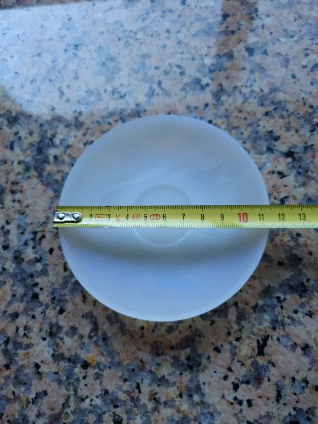 Piatto per tazza di caffè in vetro