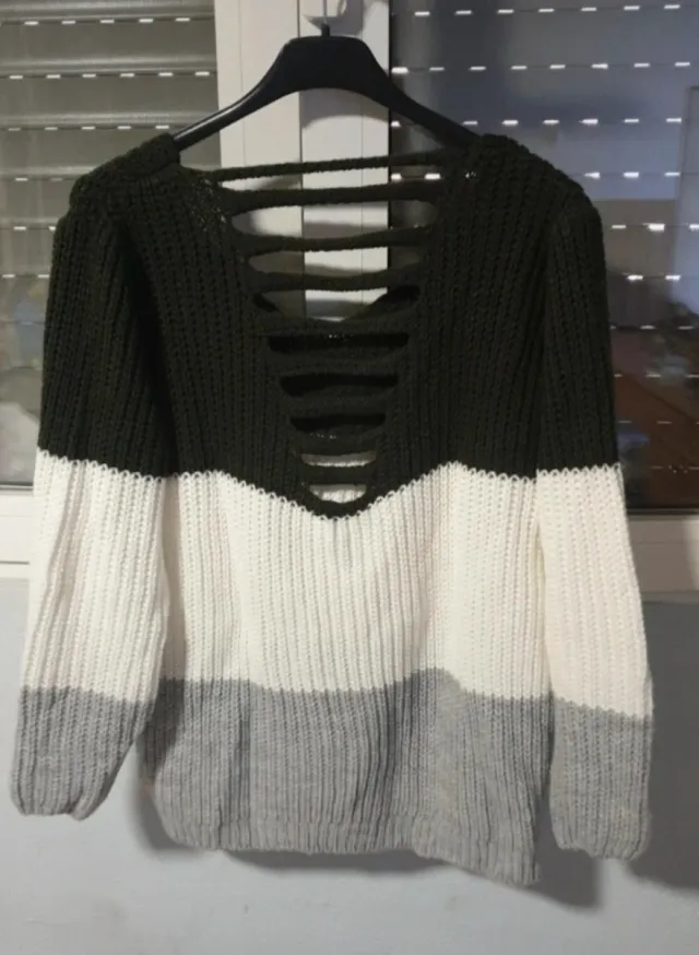 Jersey rayas oversize M sin usar