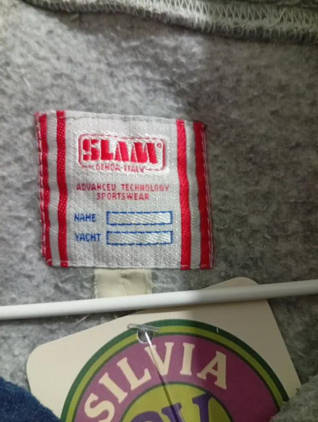 Fodera polare vintage Slam grigio Taglia XL