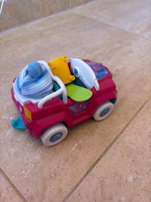 Coche Pinypon Nieve con Accesorios