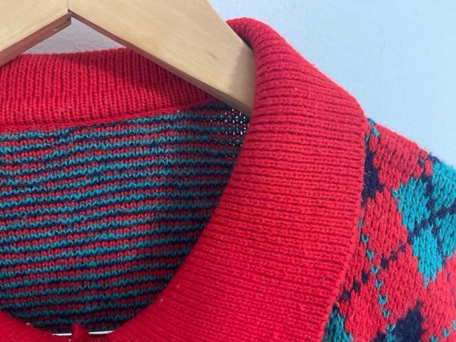 Jersey Vintage Ugly Christmas Made in Spain