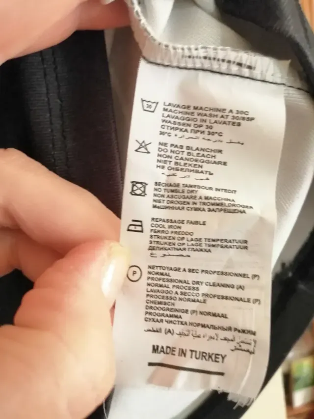 Falda estampada mujer