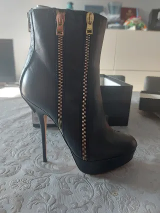 Stivaletti Sebastian n.37 zip oro