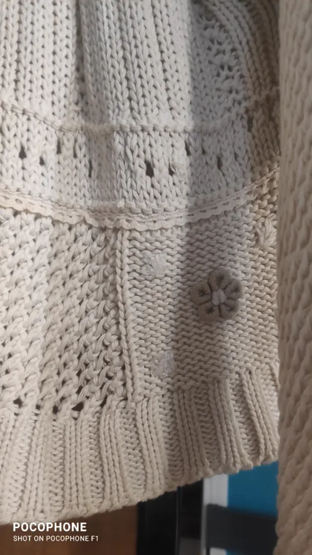 Chaqueta Perle crudo