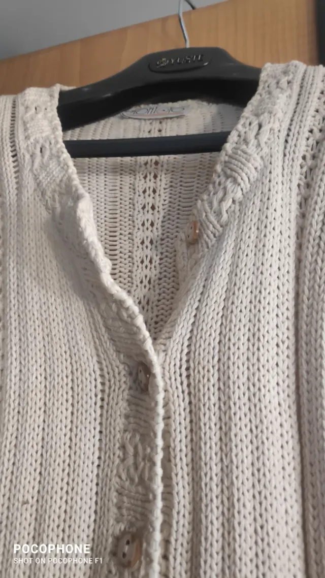 Chaqueta Perle crudo