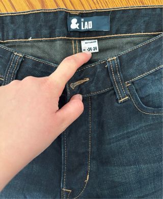 Pantalón FIT & LAD azul hombre Talla L