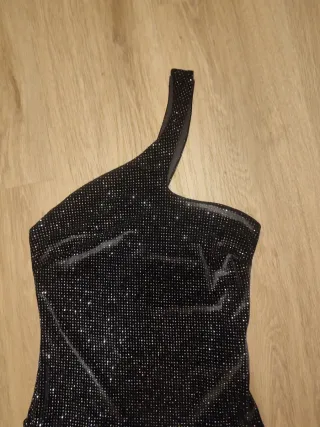 Body terciopelo con brillantes