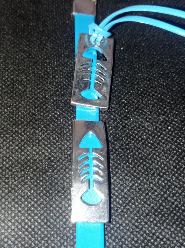 Conjunto collar y pulsera pez acero