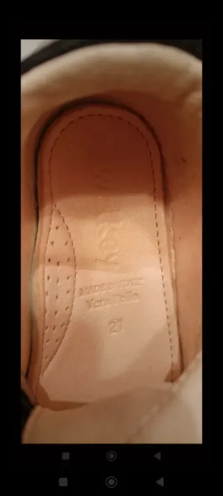 Scarpine Walkey n. 21 nere con cuori