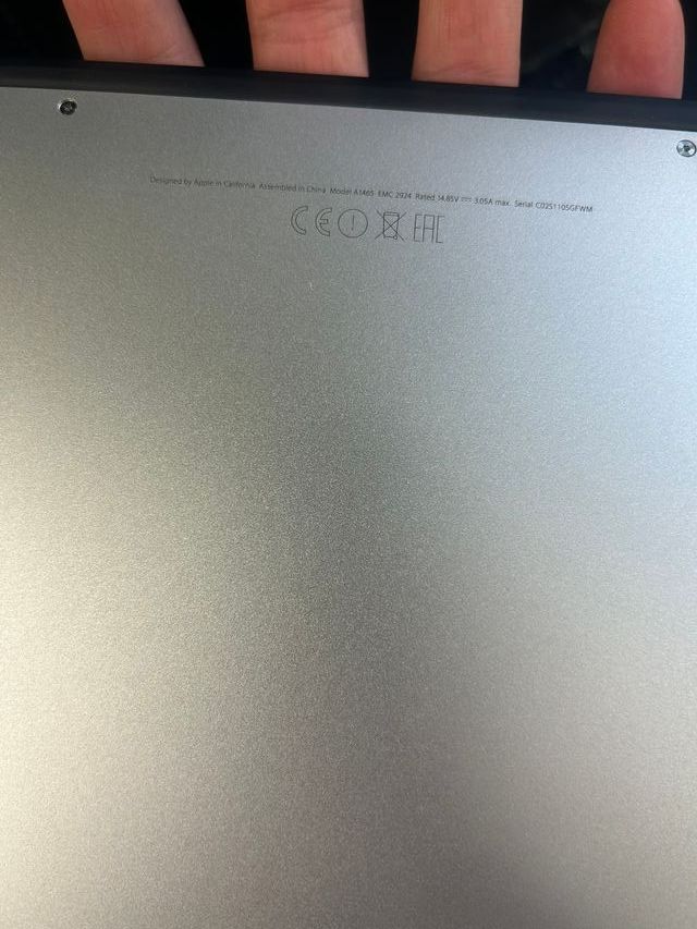 MACbook air 13" 2015 256GB Original con Cargador