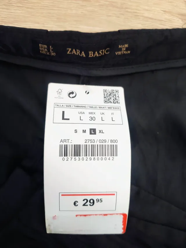 Pantaloncini Zara neri