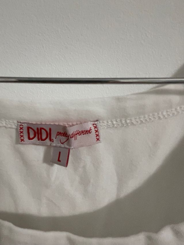 Vestido de algodón blanco, nuevo a estrenar