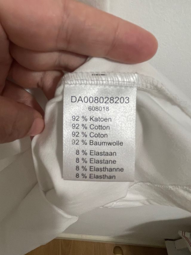 Vestido de algodón blanco, nuevo a estrenar