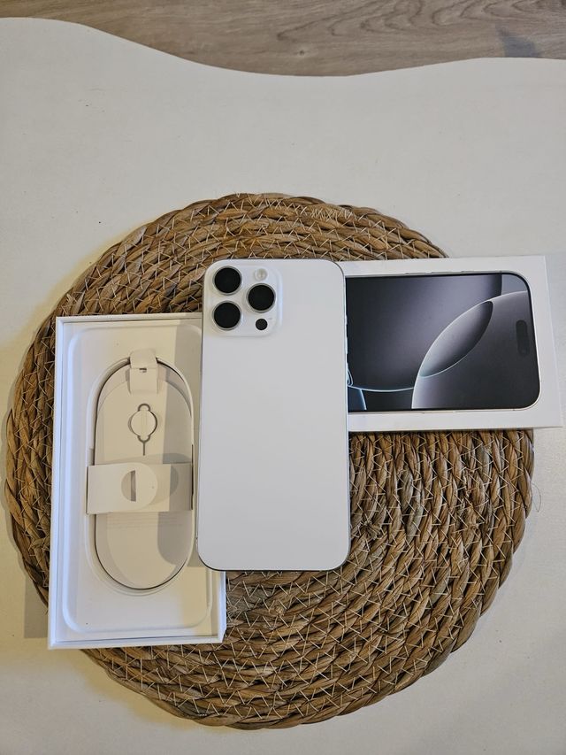 iPhone 16 Pro Max 256GB Blanco