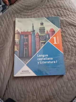 Lengua castellana y literatura 1 ANAYA 1 BACHILLER