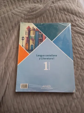 Lengua castellana y literatura 1 ANAYA 1 BACHILLER