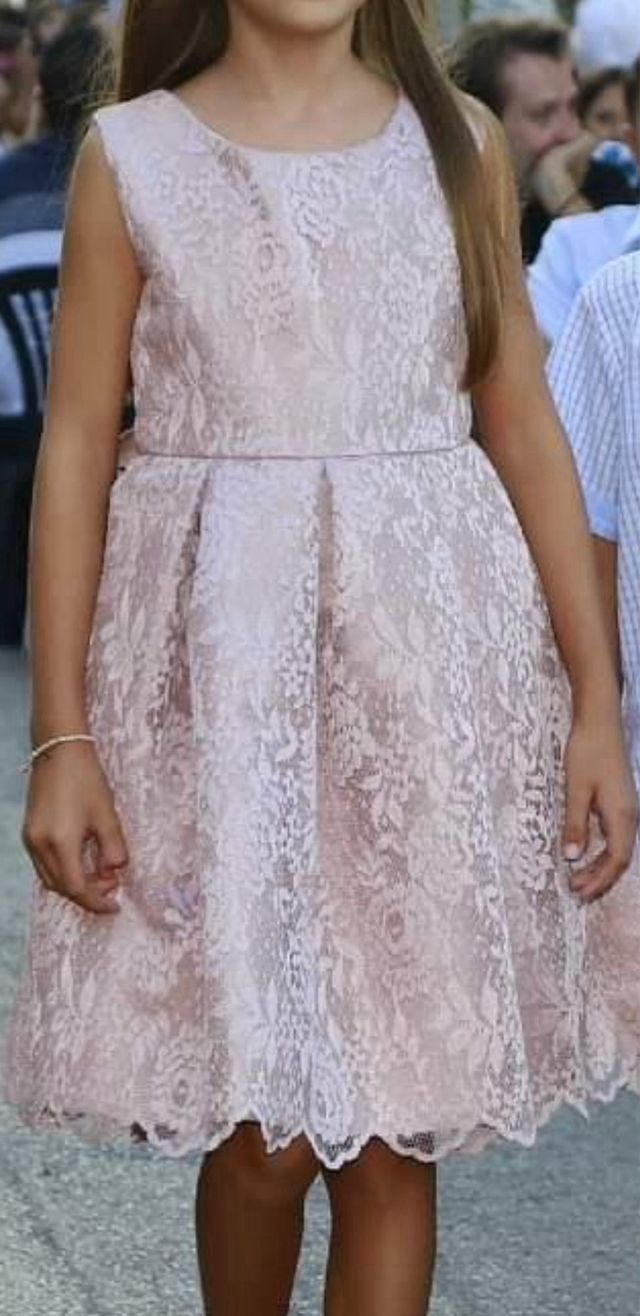 Vestido ceremonia niña encaje