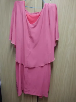 Vestido de fiesta rosa