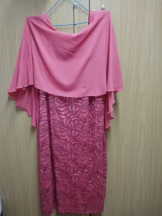 Vestido de fiesta rosa