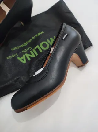 Zapatos de flamenco Molina negros