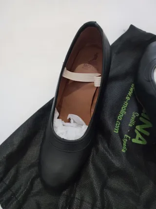 Zapatos de flamenco Molina negros