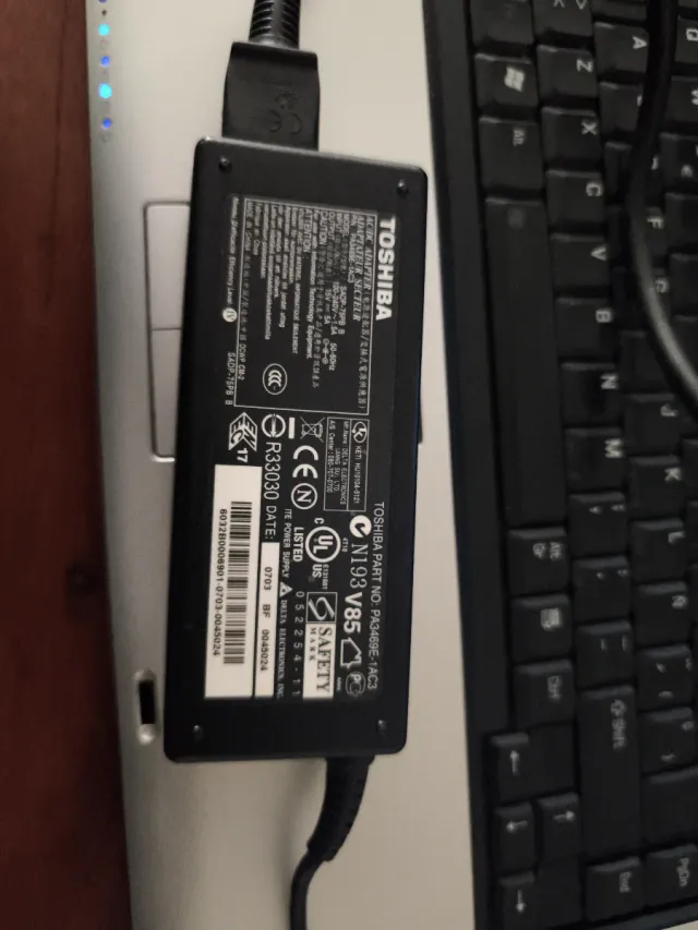 Portátil Toshiba Satellite A100 Plata/Negro Dvd