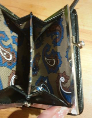 Cartera monedero mujer Mango negra