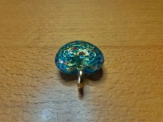 Colgante Corazón Murano y Oro