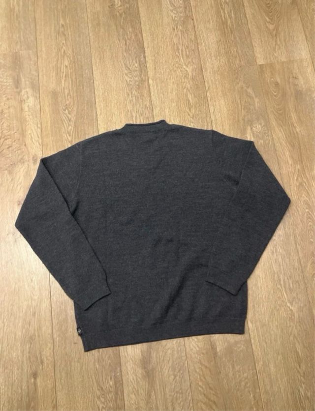 Jersey Calvin Klein Gris Vintae Clásico Elegante