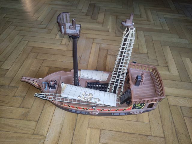 Barco Pirata Playmobil Años 90