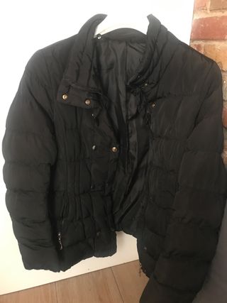 Anorak mujer negro talla 40-42