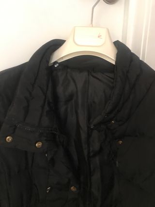 Anorak mujer negro talla 40-42