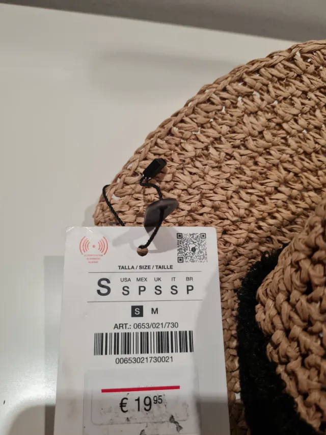 Sombrero de paja chica