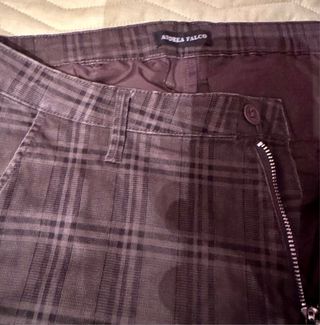 Pantaloni da uomo Andrea Falco – Fantasia a quadri