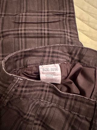 Pantaloni da uomo Andrea Falco – Fantasia a quadri