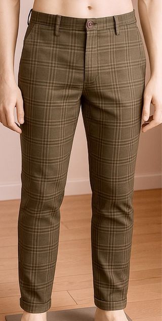 Pantaloni da uomo Andrea Falco – Fantasia a quadri