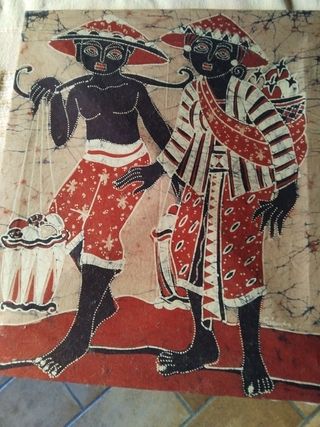 Tela cotone cm45x35 etnico originale