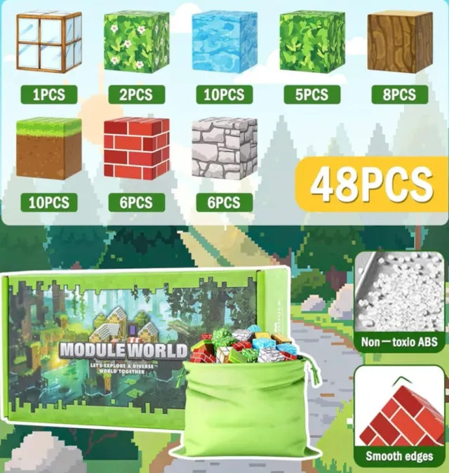 Blocchi di Costruzione Magnetici Module World