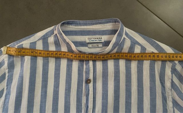 Camicia uomo Cotton & Silk XL