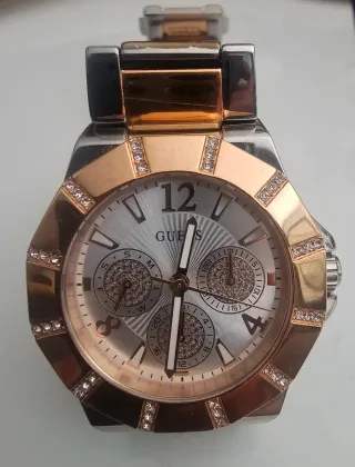 Reloj Guess Mujer Oro y Plata