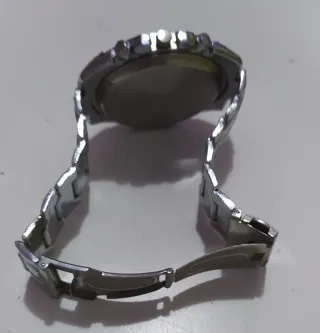 Reloj Orlando Hombre Negro y Plateado