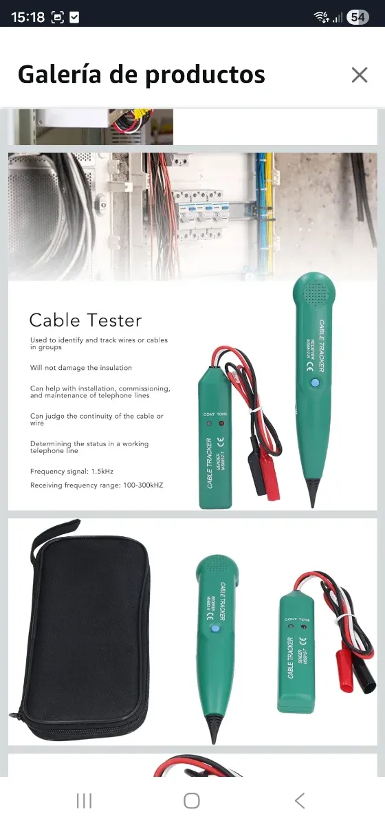 Localizador de cables multi-función