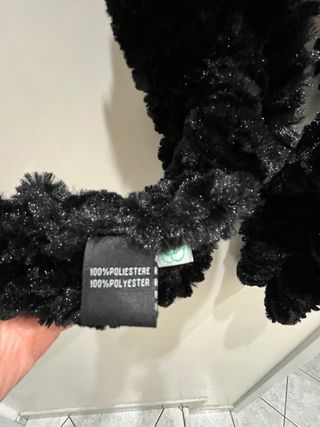 Sciarpa nera elegante