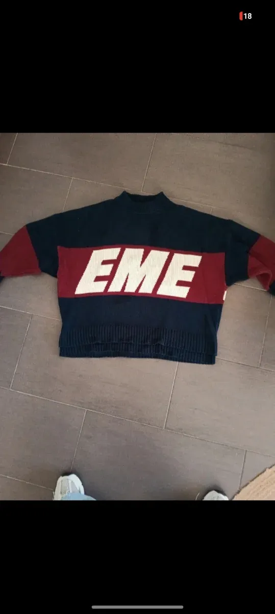 Jersey EME azul y rojo