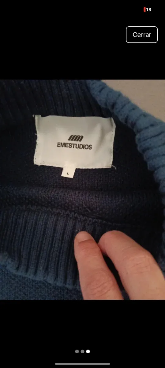 Jersey EME azul y rojo