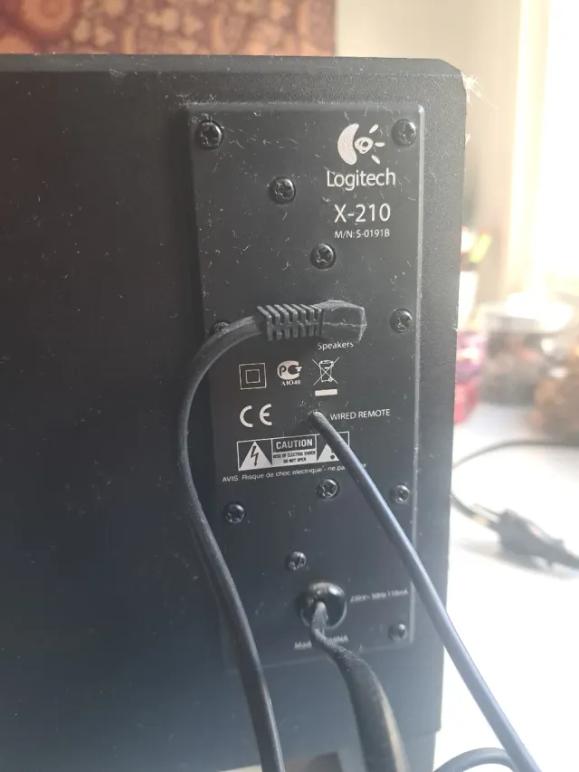 Pack Altavoces Logitech Negro