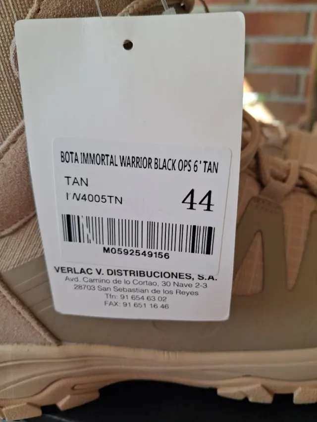 Botas Immortal Warrior Beige