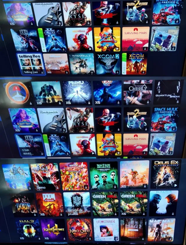 Xbox Series S + 2 mandos + juegos